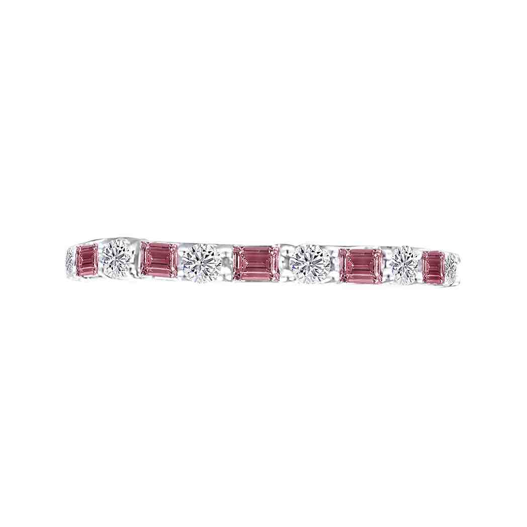 Eternity Band Ruby & White Diamond LR11027ARU
